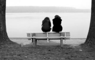 girls on bench